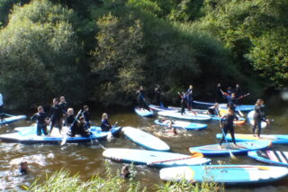 initiation paddle canal nantes a brest