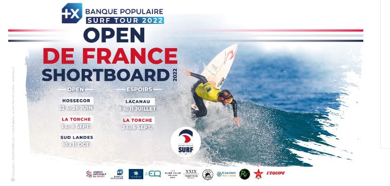 open de france étape finale à la Torche du 3 au 6 septembre